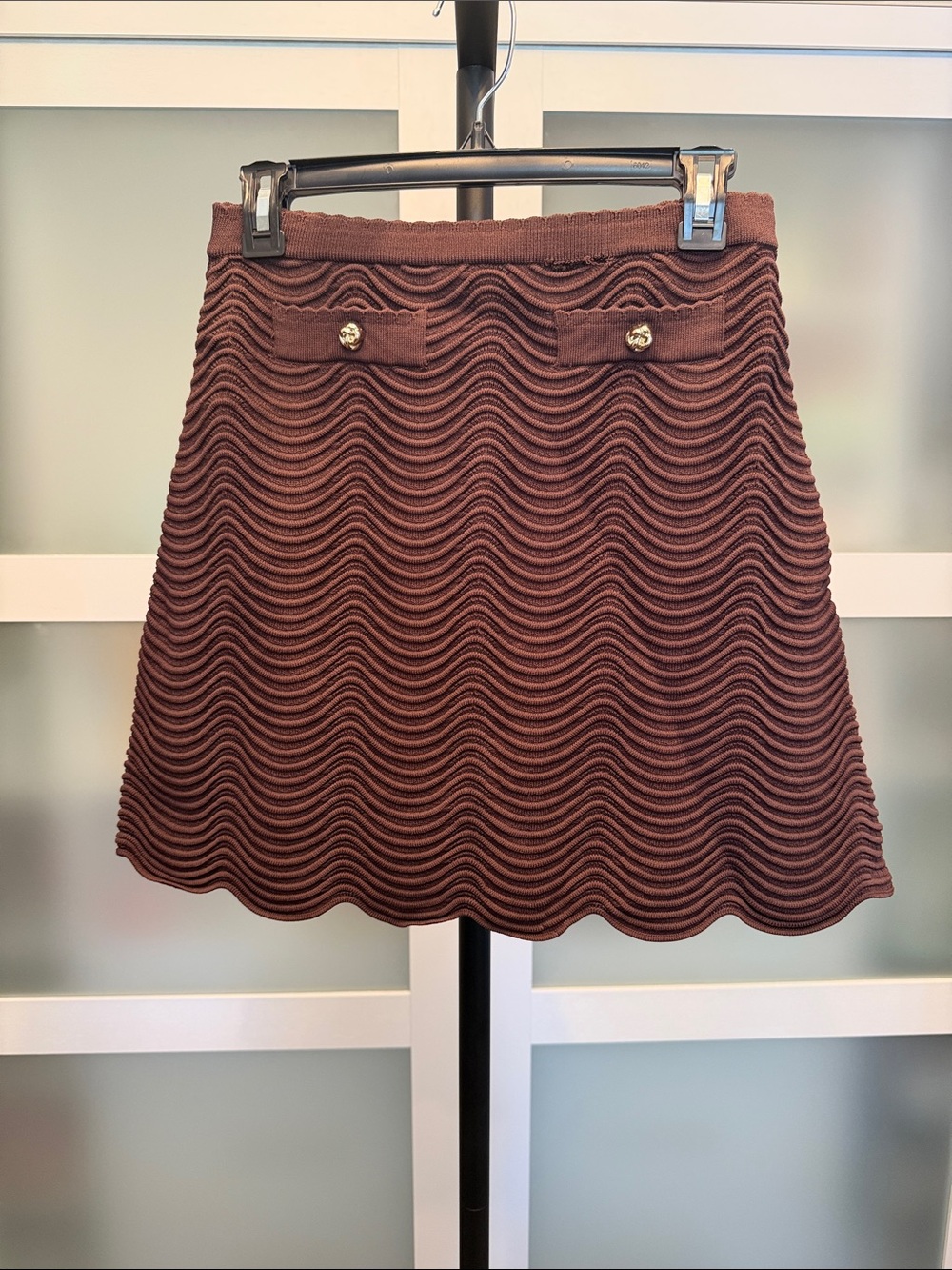 Alina Knit Mini Skirt - Picture 3 of 6